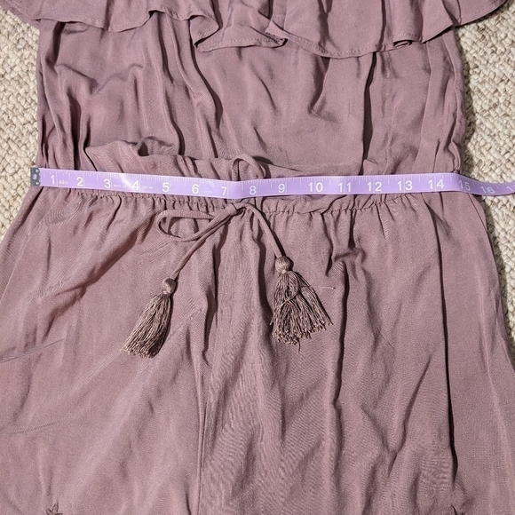 MOSSIMO mauve strapless romper, size M - Picture 4 of 7
